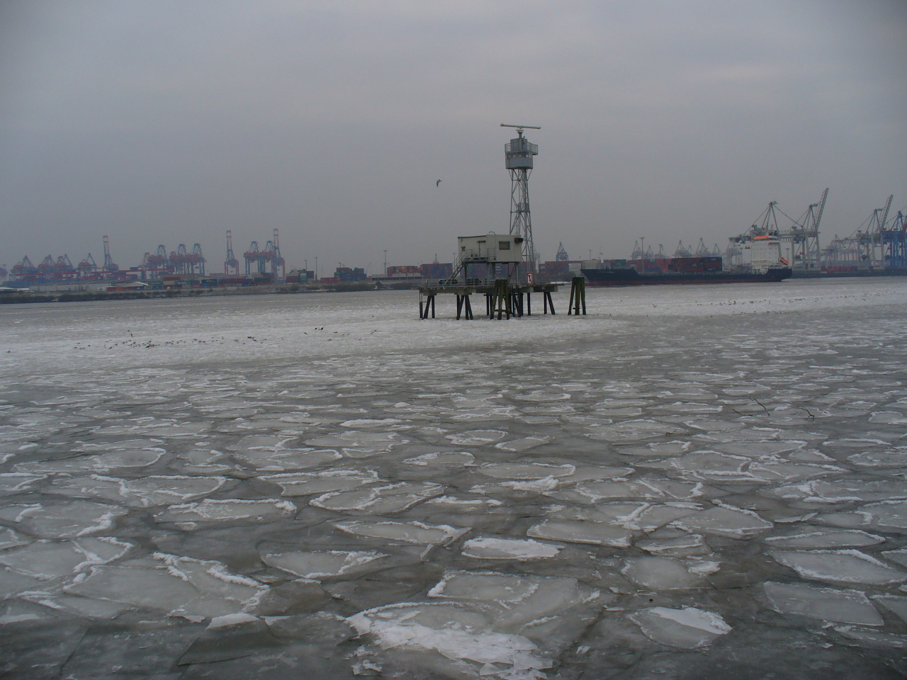 Eismeer in Hamburg