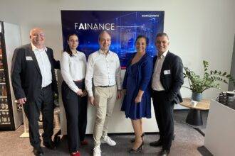Rolf Lehmann Jana Birr Carsten Fritz Birgit Hass Savas Cetin sopra steria FAInance Event