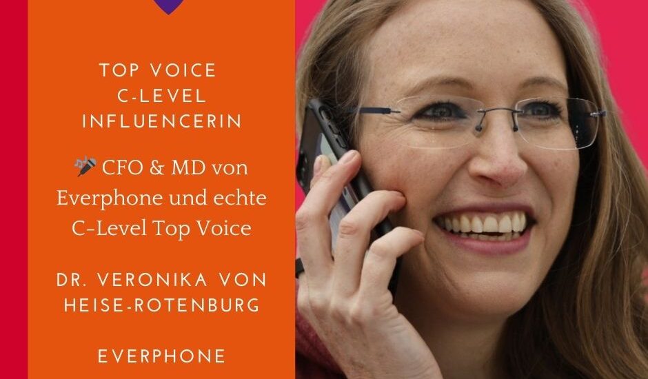 Dr. Veronika von Heise-Rotenburg im Corporate Influencer Club der Sopra Financial Technology mit Birgit Hass