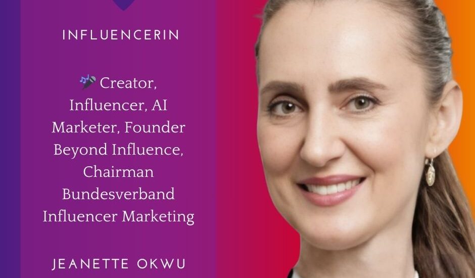 uthentizität statt Lautstärke: Die wichtigsten Learnings von Jeanette Okwu für Corporate Influencer:innen Corporate Influencer:innen sind aus der Unternehmenskommunikation nicht mehr wegzudenken. Sie geben Marken ein Gesicht, bauen Vertrauen auf und sorgen für Sichtbarkeit auf Plattformen wie LinkedIn. Doch was macht sie wirklich erfolgreich? Im Interview verrät Jeanette Okwu, Gründerin von Beyond Influence und Vorstandsmitglied im Bundesverband Influencer Marketing, wie sie selbst Sichtbarkeit aufgebaut hat, was Unternehmen davon haben – und welche Tipps sie allen mitgibt, die selbst als Corporate Influencer:innen durchstarten wollen. 1. Erfolg als Corporate Influencer:in ist kein Zufall Jeanette bringt es gleich auf den Punkt: Erfolg entsteht nicht durch Reichweite um jeden Preis, sondern durch Klarheit, Haltung und Authentizität. „Der entscheidende Wendepunkt war, als ich aufhörte, mich an Best Practices zu orientieren“, sagt sie. „Stattdessen habe ich meine eigene Stimme gefunden und den Dialog mit meiner Community gesucht.“ Dieses Echtsein ist es, was bei der Zielgruppe Vertrauen schafft – und langfristig relevanter ist als jeder kurzfristige Hype. 2. Mehr als nur Sichtbarkeit: Wie Unternehmen und Personal Brand profitieren Jeanettes Engagement hat gleich auf zwei Ebenen gewirkt: Das Unternehmen Beyond Influence wurde sichtbarer, glaubwürdiger und menschlicher. Es wird heute als innovativer Partner wahrgenommen, der auf Integrität und Beziehungen setzt. Jeanette selbst hat als Expertin für Influencer Marketing und Authentizität ein klares Profil entwickelt. Die Folge: neue Projekte, spannende Kooperationen und ein Netzwerk, das weit über die reine Unternehmenskommunikation hinausgeht. 3. Tipps für alle, die selbst als Corporate Influencer:in starten wollen Jeanettes Empfehlungen sind praxisnah und ermutigend: Authentizität schlägt Inszenierung: Wer sich verstellt, verliert an Glaubwürdigkeit. Einfach anfangen: Perfektion ist eine Illusion – wichtig ist, sichtbar zu werden und Erfahrungen zu sammeln. Haltung zeigen: Relevante Diskussionen entstehen oft, wenn man nicht allen nach dem Mund redet. Kontinuität ist entscheidend: Sichtbarkeit wächst über Zeit und durch echte Interaktion. Vernetzung suchen: Corporate Influencing ist Teamarbeit – intern wie extern. 4. Fazit: Relevanz statt Lautstärke Das Interview mit Jeanette Okwu zeigt: Corporate Influencer:innen sind dann erfolgreich, wenn sie relevanten Content, authentische Einblicke und echten Dialog liefern. Für Unternehmen ist das eine Chance, die eigene Marke sichtbarer, glaubwürdiger und menschlicher zu machen – und für Einzelne ein Weg, ihre Personal Brand nachhaltig zu stärken.