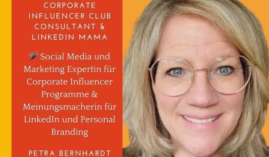 Petra Bernhardt l im Corporate Influencer Club klein
