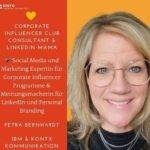 Petra Bernhardt l im Corporate Influencer Club klein