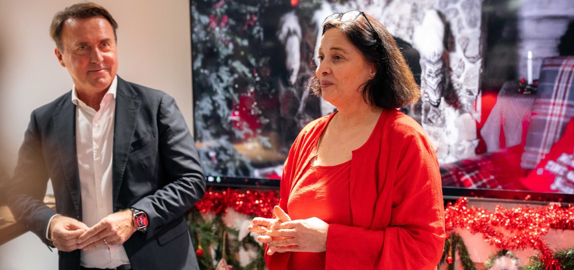 Thomas Heinz und Birgit Hass bei der xmas Feier des Finfluencer Circles