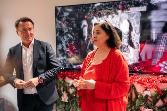 Thomas Heinz und Birgit Hass bei der xmas Feier des Finfluencer Circles