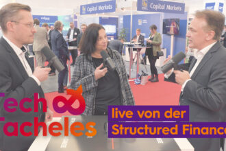 Birgit Hass moderiert Tech & Tacheles mit Dominik Heyer FAZ Business Media und René Zeitlberger Sopra Steria