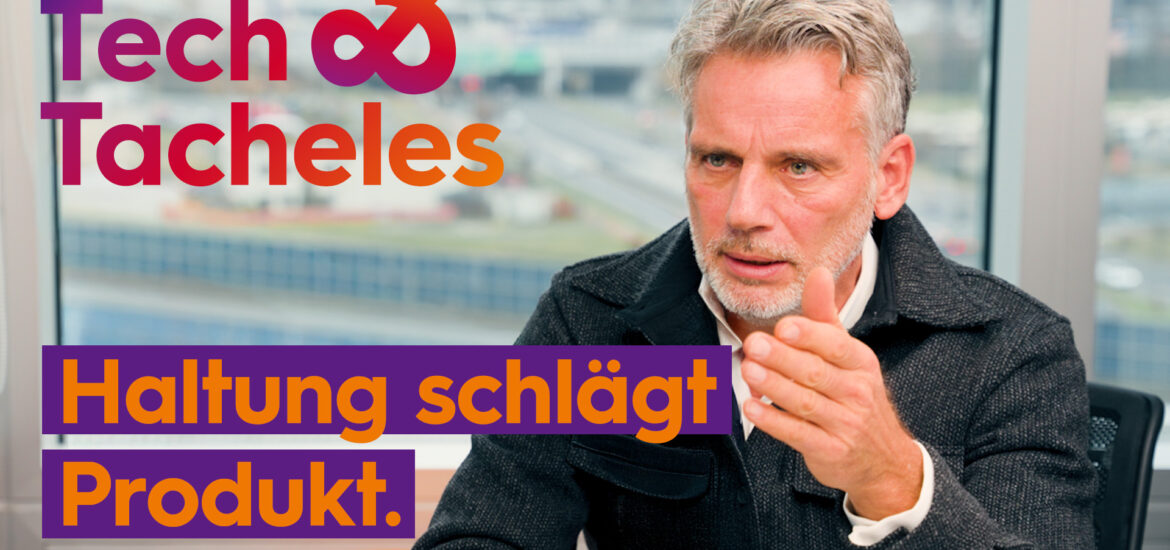 Tech & Tacheles moderiert von Birgit Hass mit Oliver Stock von Business Punk und Florian Geiling von Sopra