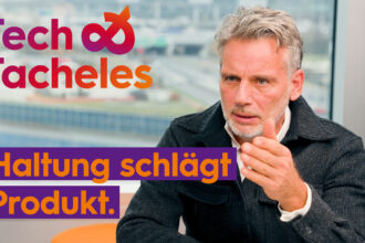 Tech & Tacheles moderiert von Birgit Hass mit Oliver Stock von Business Punk und Florian Geiling von Sopra