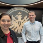 Birgit Hass und Felix Fuhrig Eintracht Frankfurt
