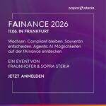 fAInance Event von Sopra Steria und Fraunhofer IAIS