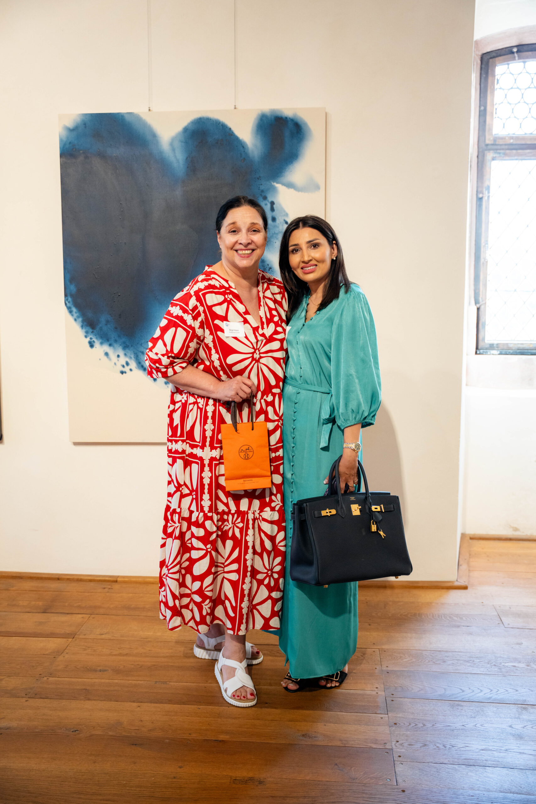 Birgit Hass und Marsal Ghiasi beim ART SUMMER 2026 vom Finfluencer Circle