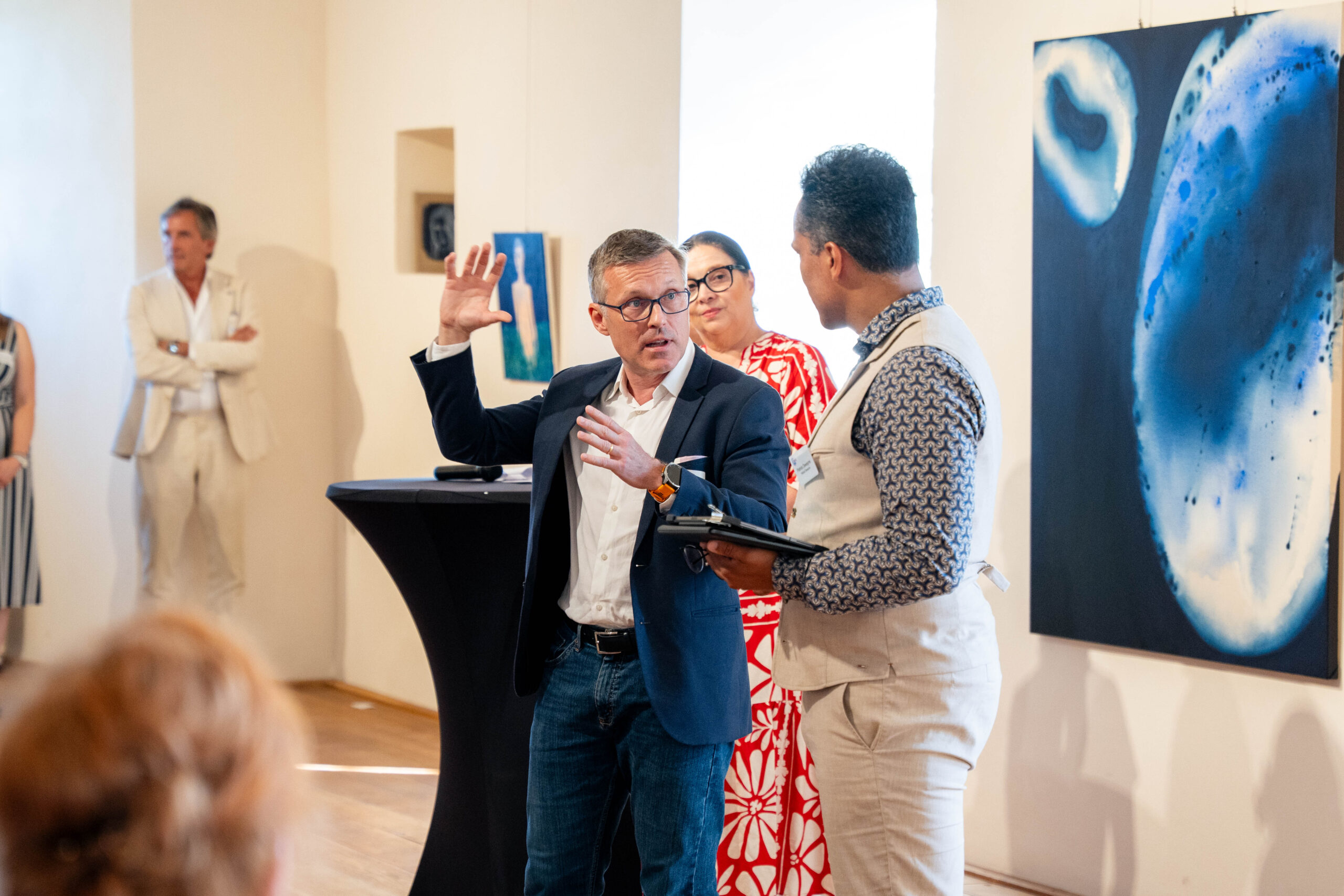 Geir Espekog BOREAS beim diesjährigen ART SUMMER