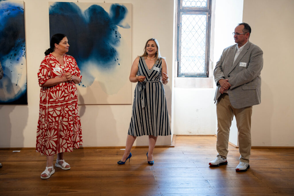 Dr. Maria Richnow und Michael Puschmann von robomarkets supporten den Finfluencer Circle