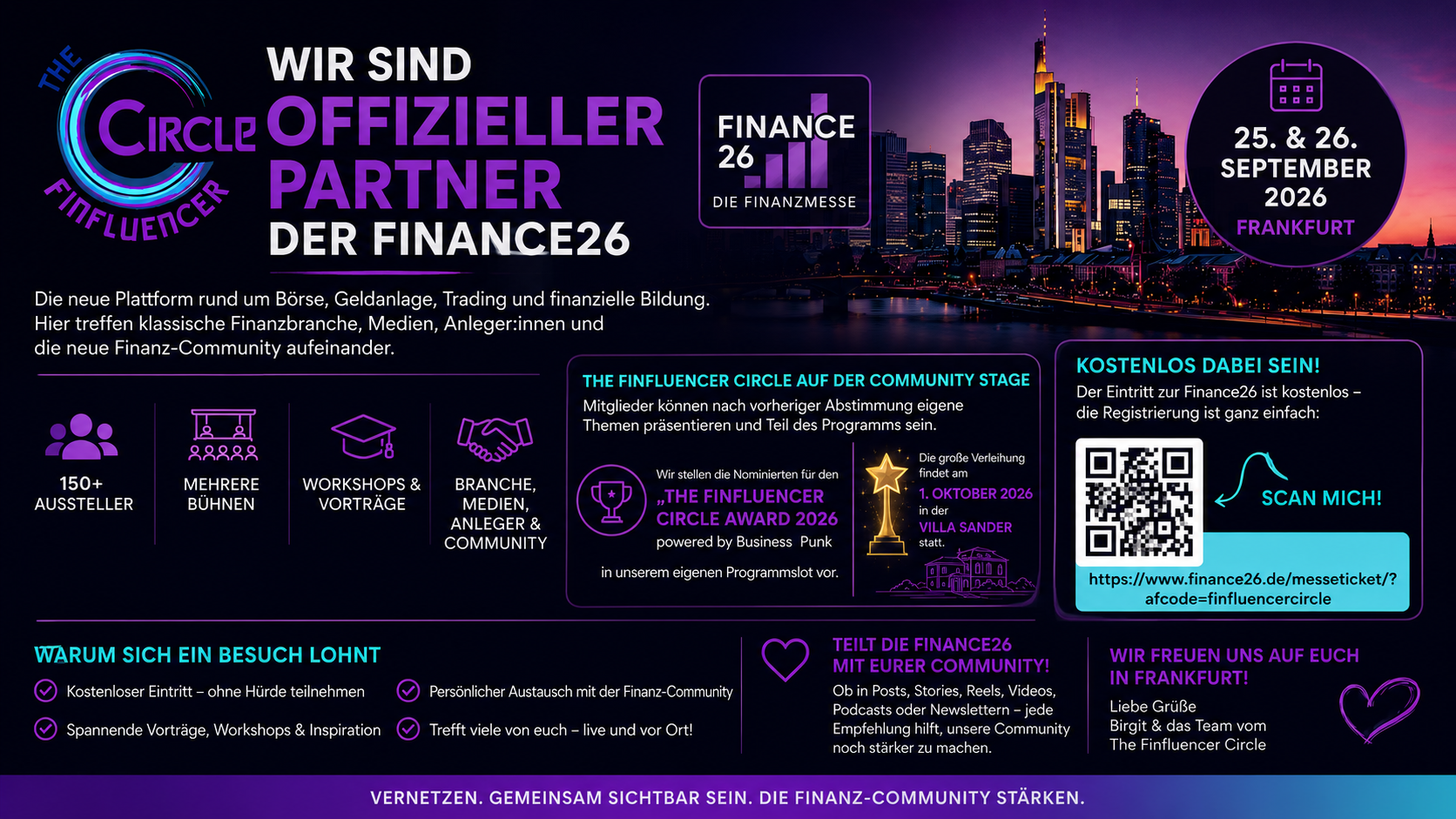 TheFinfluencerCircle auf der Finance26