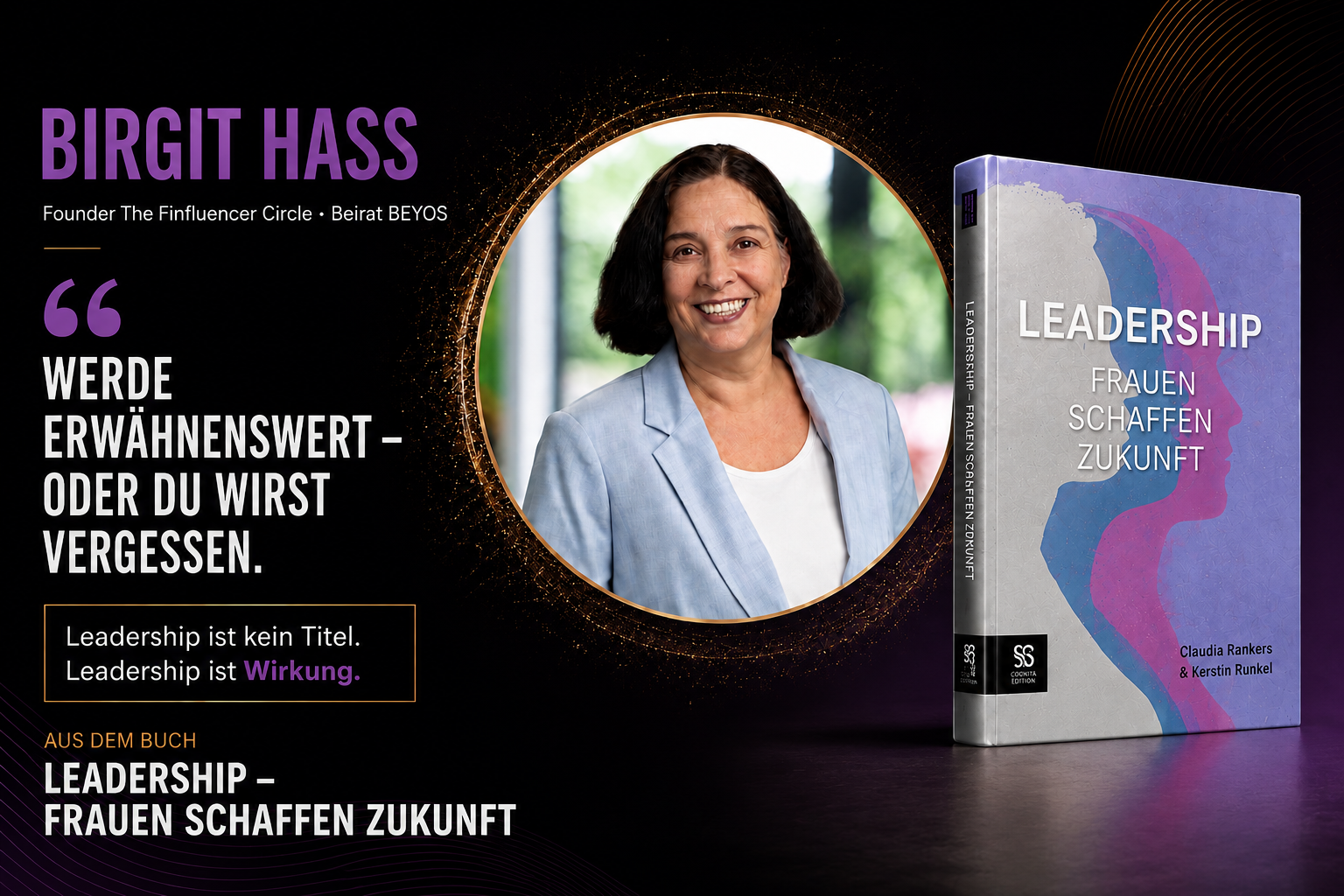Birgit Hass in Frauen schaffen Zukunft quer